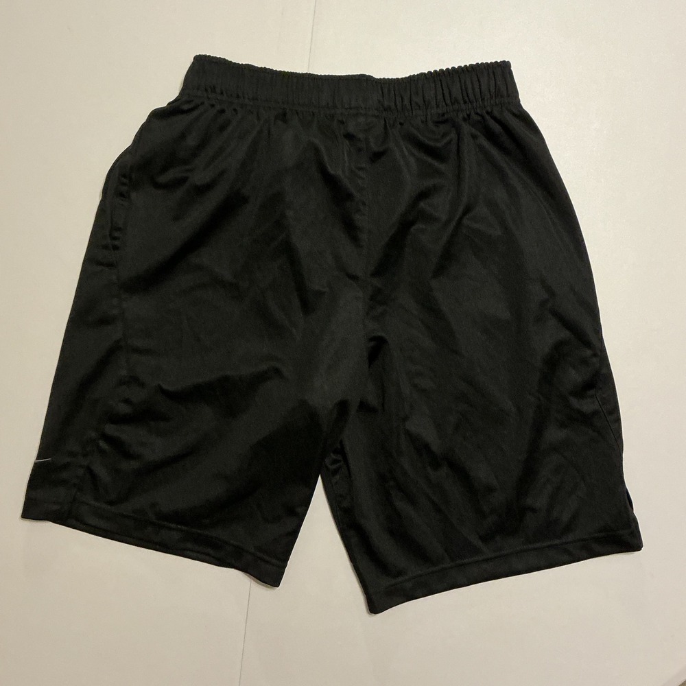 Y2K Nike Dri-FIT Basketball Shorts Dazzle Shiny Shimmer‎ M Black Athletic Gym